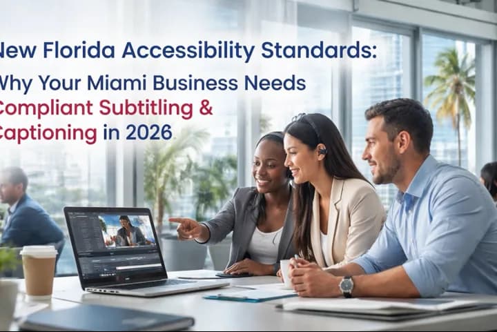 New Florida Accessibility Standards: Why Your Miami Business Needs Compliant Subtitling & Captioning in 2026